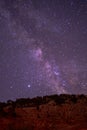 The spectacular night  view of  milky way  from  TahtalÃÂ± DaÃÅ¸ÃÂ±, Antalya Royalty Free Stock Photo